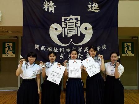 h40 なぎなた近畿大会2位入賞